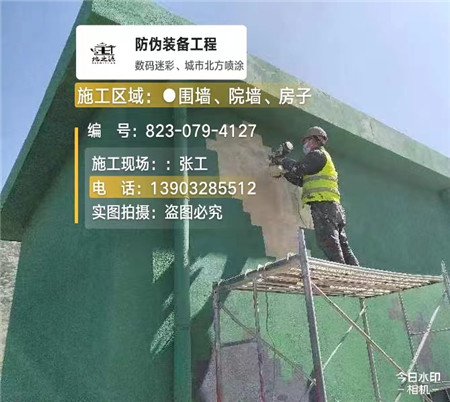 温州设备迷彩喷涂,迷彩漆施工