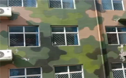 温州墙面军用迷彩施工方案